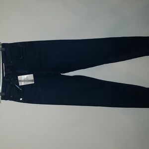 ASOS HIGH RISE SKINNY DARK WASH